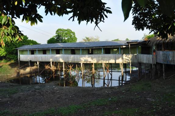 Nossa pousada no Igapó-Açu, na BR-319, rodovia que liga Manaus, no Amazonas, à Porto Velho, em Rondônia